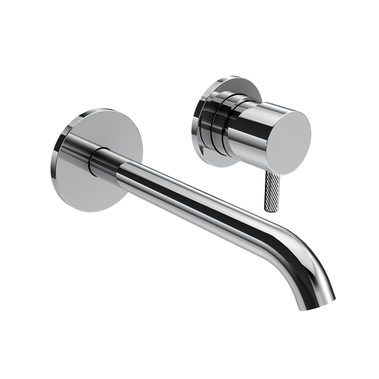 5925-18DEP Внешняя часть смесителя встраиваемого для раковины Giulini My Future XL Deluxe ,излив 18 см,без донного клапана (цвет - хром)