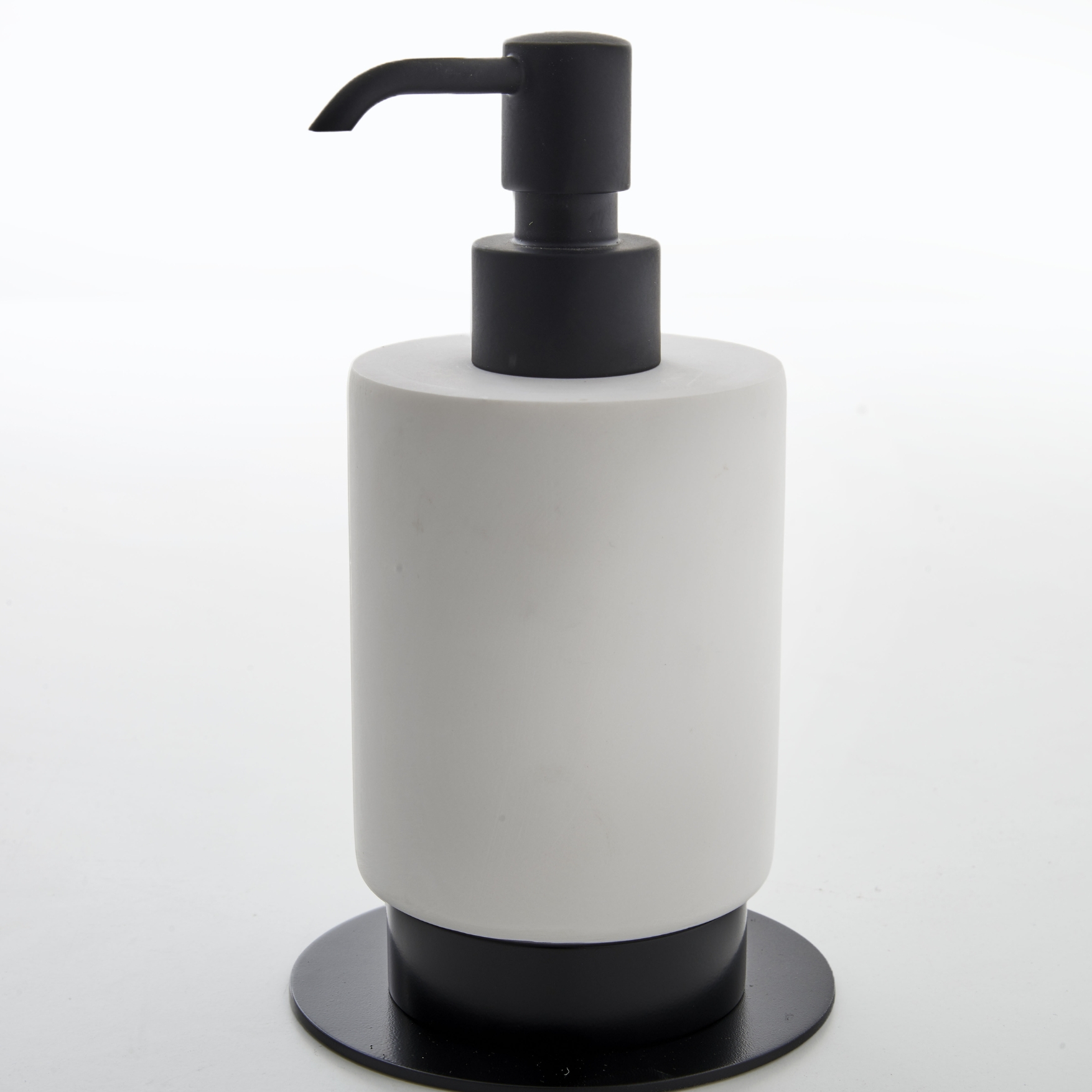 K/623/30/SSF Диспенсер Etrusca Dinamic, иск камень, (цвет - черный матовый)