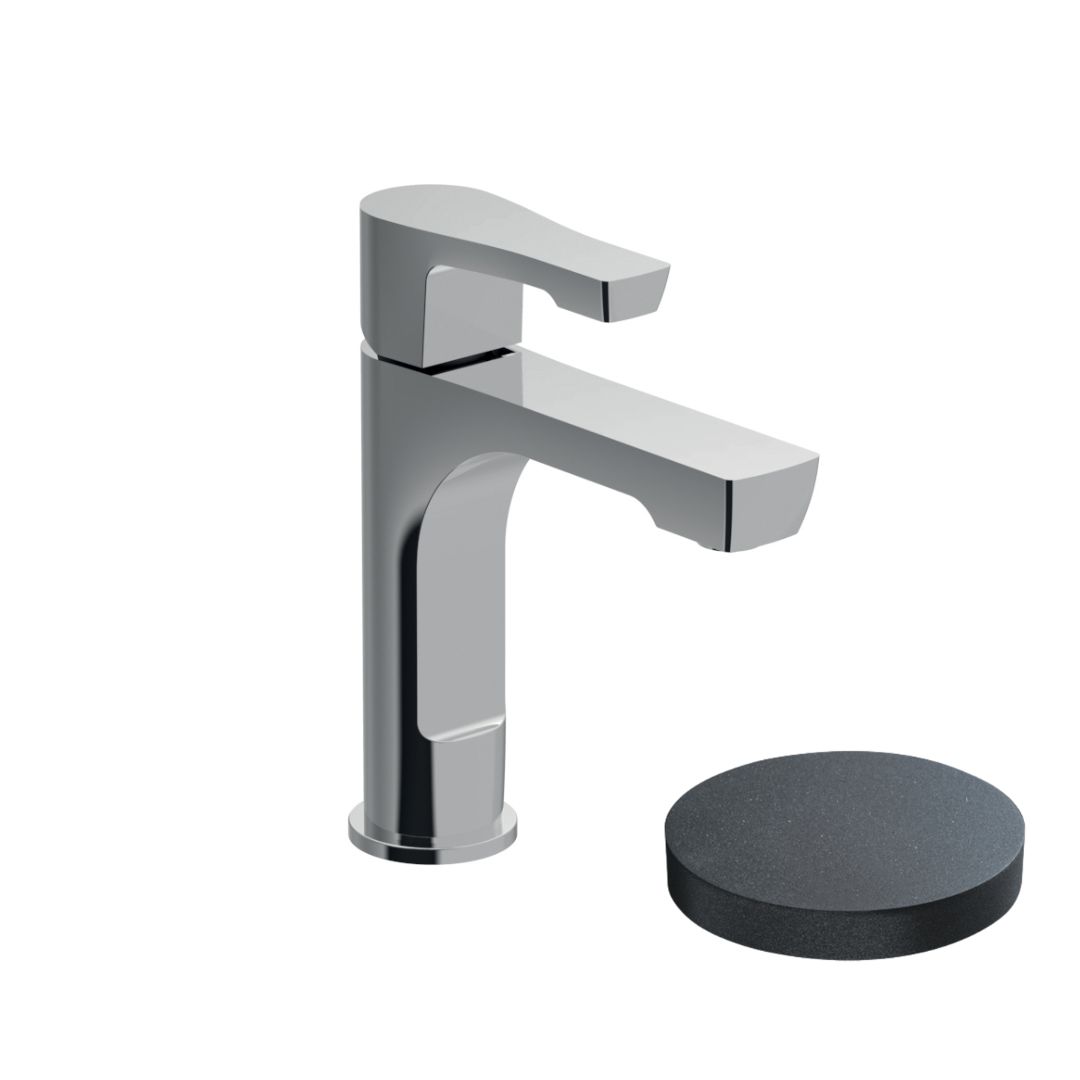 5705/SCGF Однорычажный смеситель для раковины Giulini Ego, без донного клапана (цвет - графит)