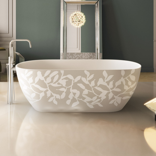 VSFI15075 Ванна Fine small Forma Aquae, материал - Techfusion System, отдельностоящая, 150х75 см (цвет - белый глянцевый)