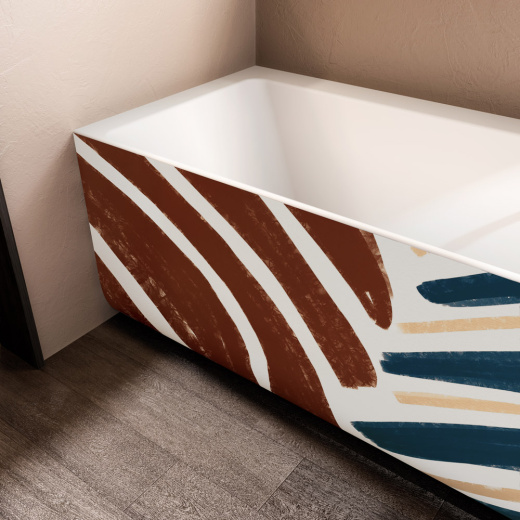 VSOA17075DXMT Ванна Oasi angolo Forma Aquae, угловая (правая) материал - Techfusion System, 170х75 см (цвет - белый матовый)