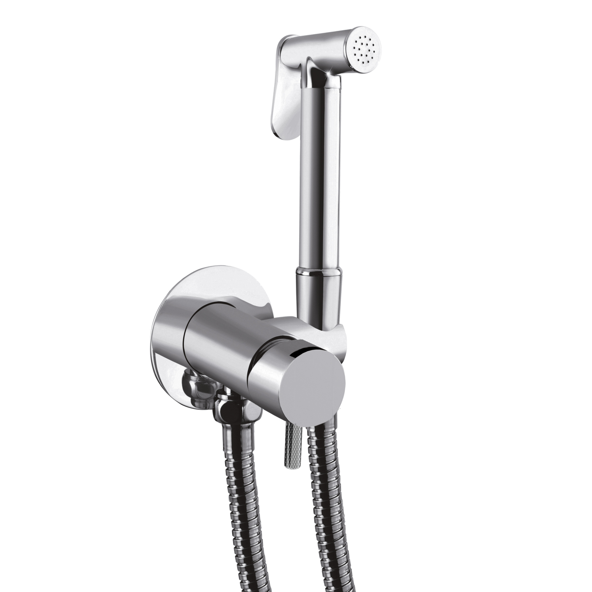 SH25/MFDEP Внешняя часть гигиенического душа со смесителем Giulini My Future Deluxe (цвет - хром)