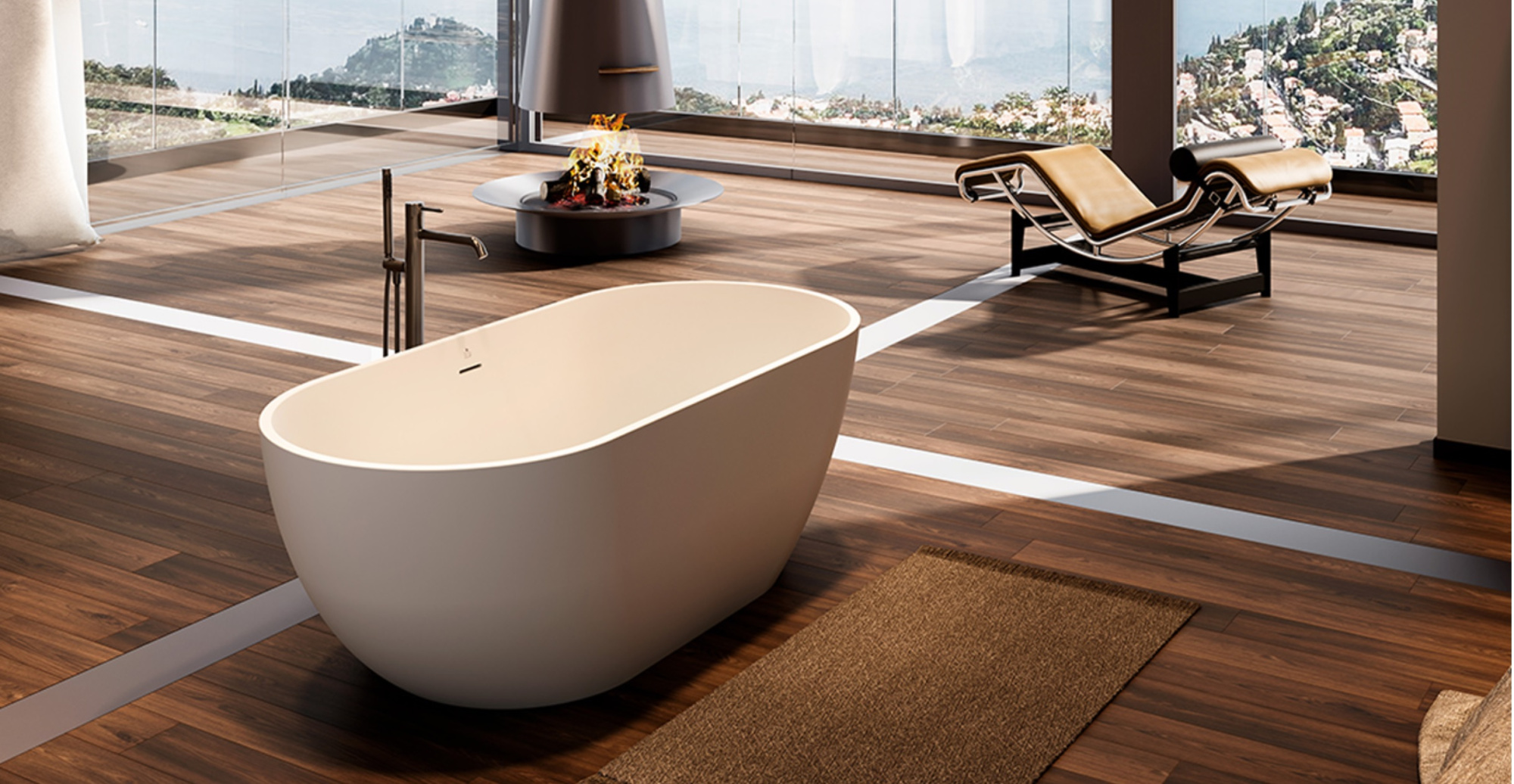 VSIS15075 Ванна Iside small Forma Aquae, из гелькоута, отдельностоящая, 150х75 см (цвет - белый матовый)