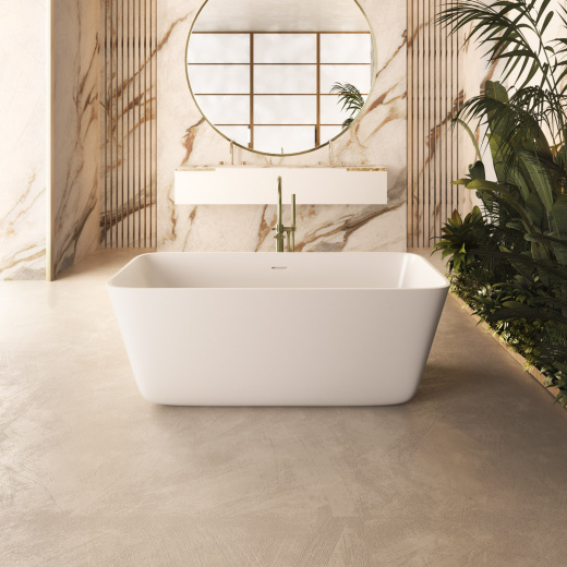 VSMF15070 Ванна Meda “FS” Forma Aquae, материал - Techfusion System, отдельностоящая, 150х70 см (цвет - белый глянцевый)