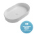SMA42SO6033 Раковина накладная Olympia Smash, 60x36xh12 см (цвет - голубой матовый)#