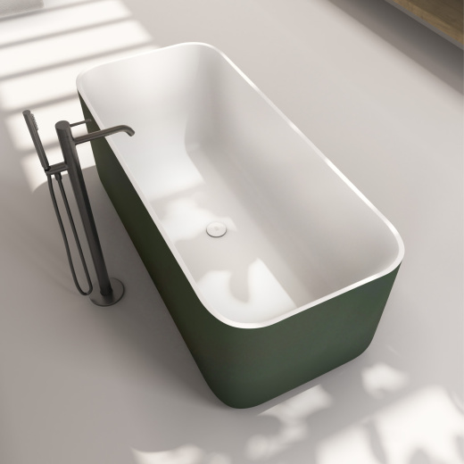 VSOF16070 Ванна Oasi “FS” Forma Aquae, материал - Techfusion System, отдельностоящая, 160х70 см (цвет - белый глянцевый)