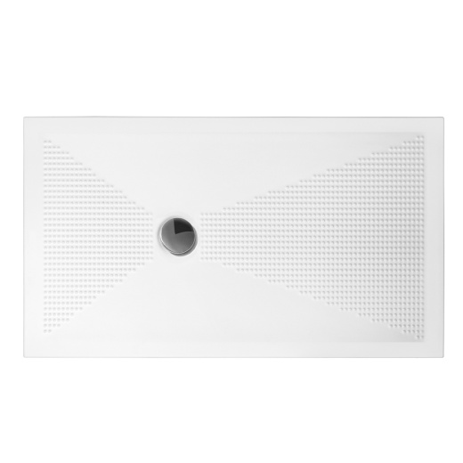 Душевой поддон керамический Oly Olympia,120х70 см, сифон Ø90 в комплекте (цвет - белый глянцевый)